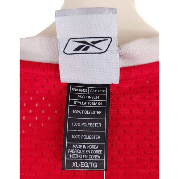 NBA Reebok Houston Rockets Tracy McGrady #1 Swingman Jersey XL Red Sewn NWT - Picture 12 of 13